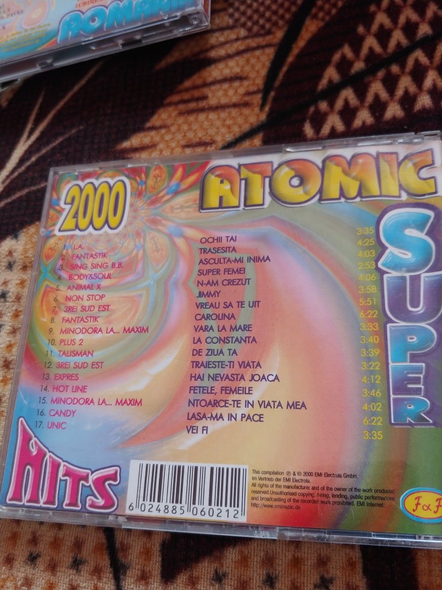 CD Atomic (4 CD uri)