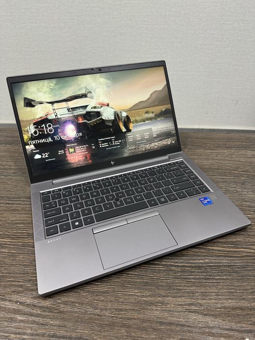 мощный 8-ядерный i7 ноутбук Hp Zbook Firefly 14 G8, для графики и игр