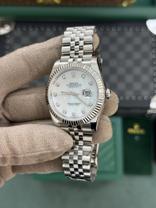 Rolex Date-Just 41mm Pearl Dial