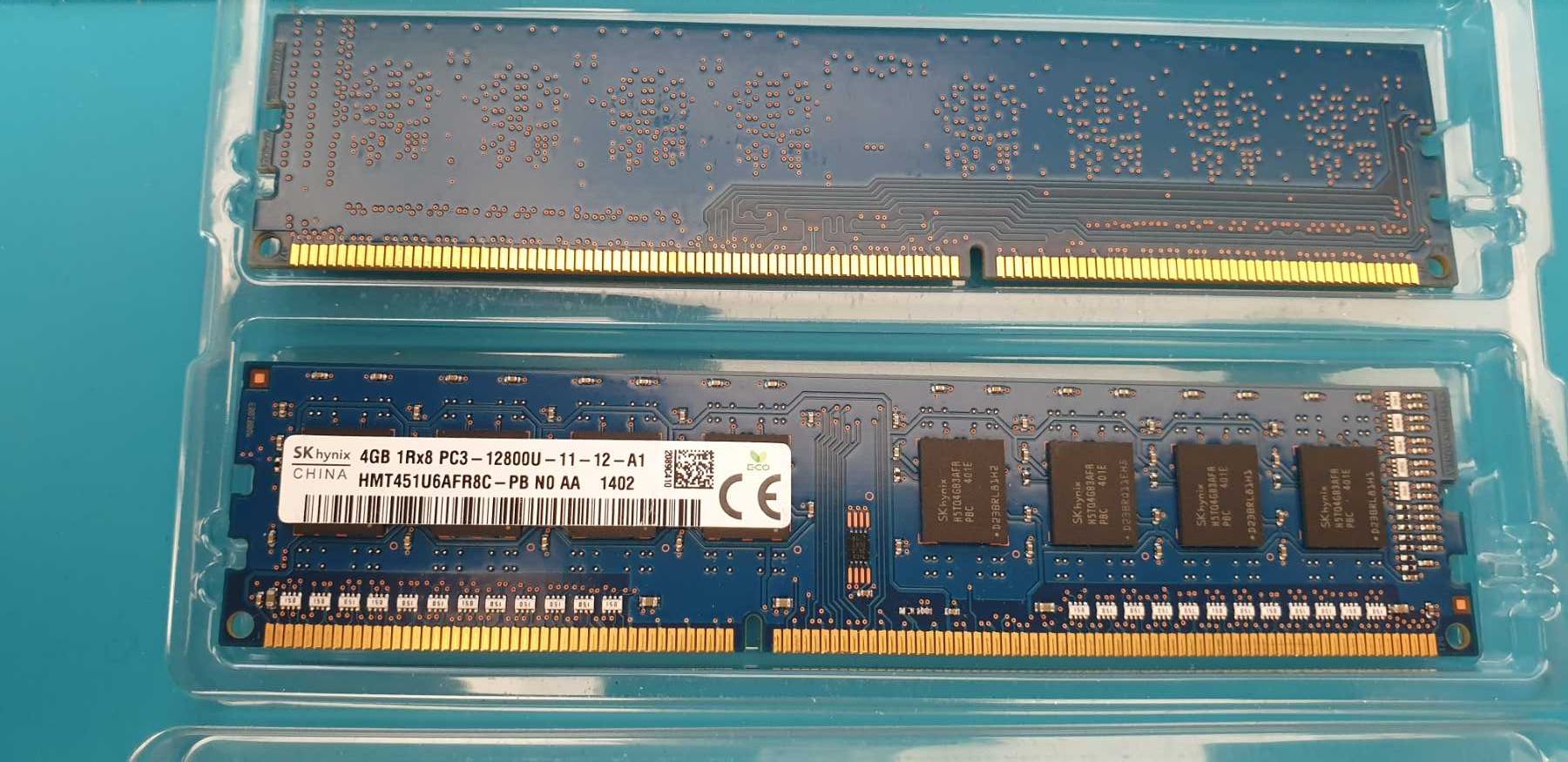 RAM DDR3 SKhynix 8gb (2x4GB) kit  1600mhz