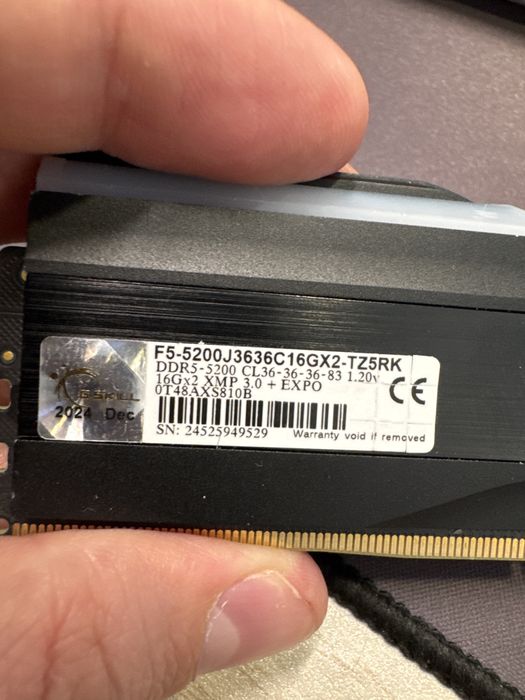 G.skill 16 gb DDR5