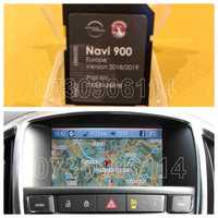 SD Card NAVI 900 600 Navigatie Opel Insignia Astra Zafira 2020