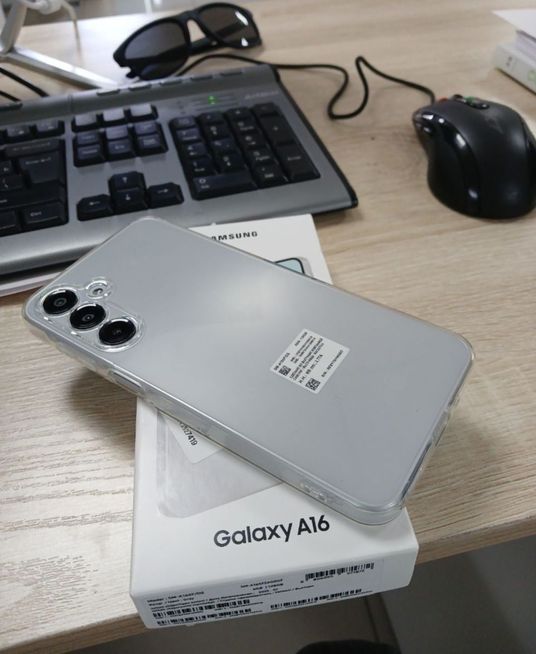 Samsung A16 5G 128GB Vetnam Orgjnal Yengi Tel Sotiladi.!