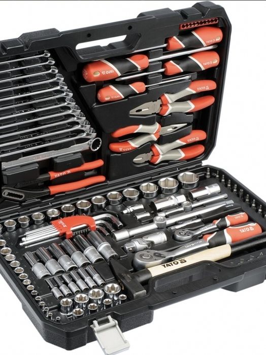 Trusa scule inox noua