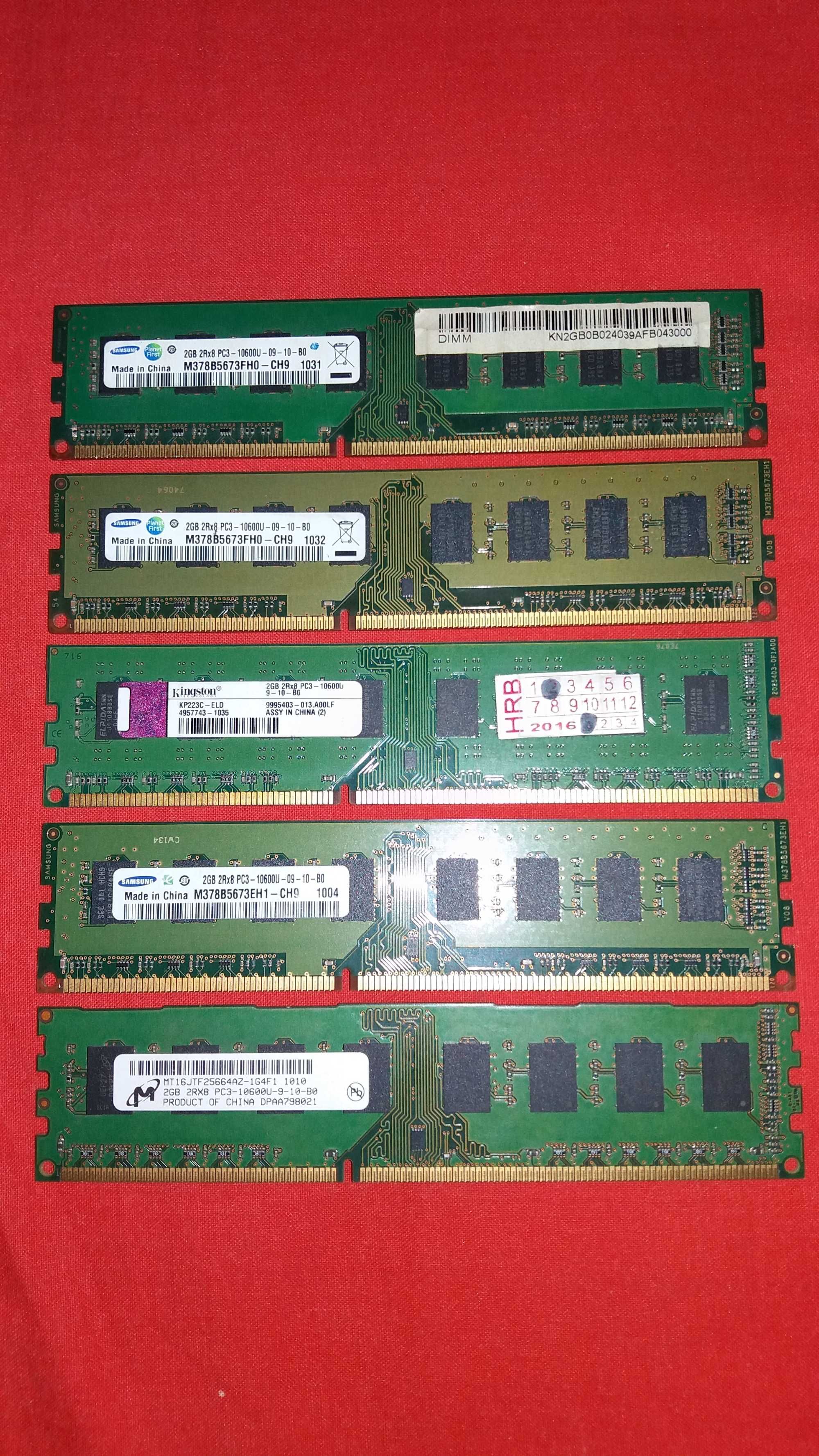 DDR3-1333 667 MHz PC3-10600U PC38500 memorii calculator desktop + DDR2