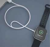Cablu Incarcator Rotund Alb Ceas Apple Watch Iphone Orice Serie