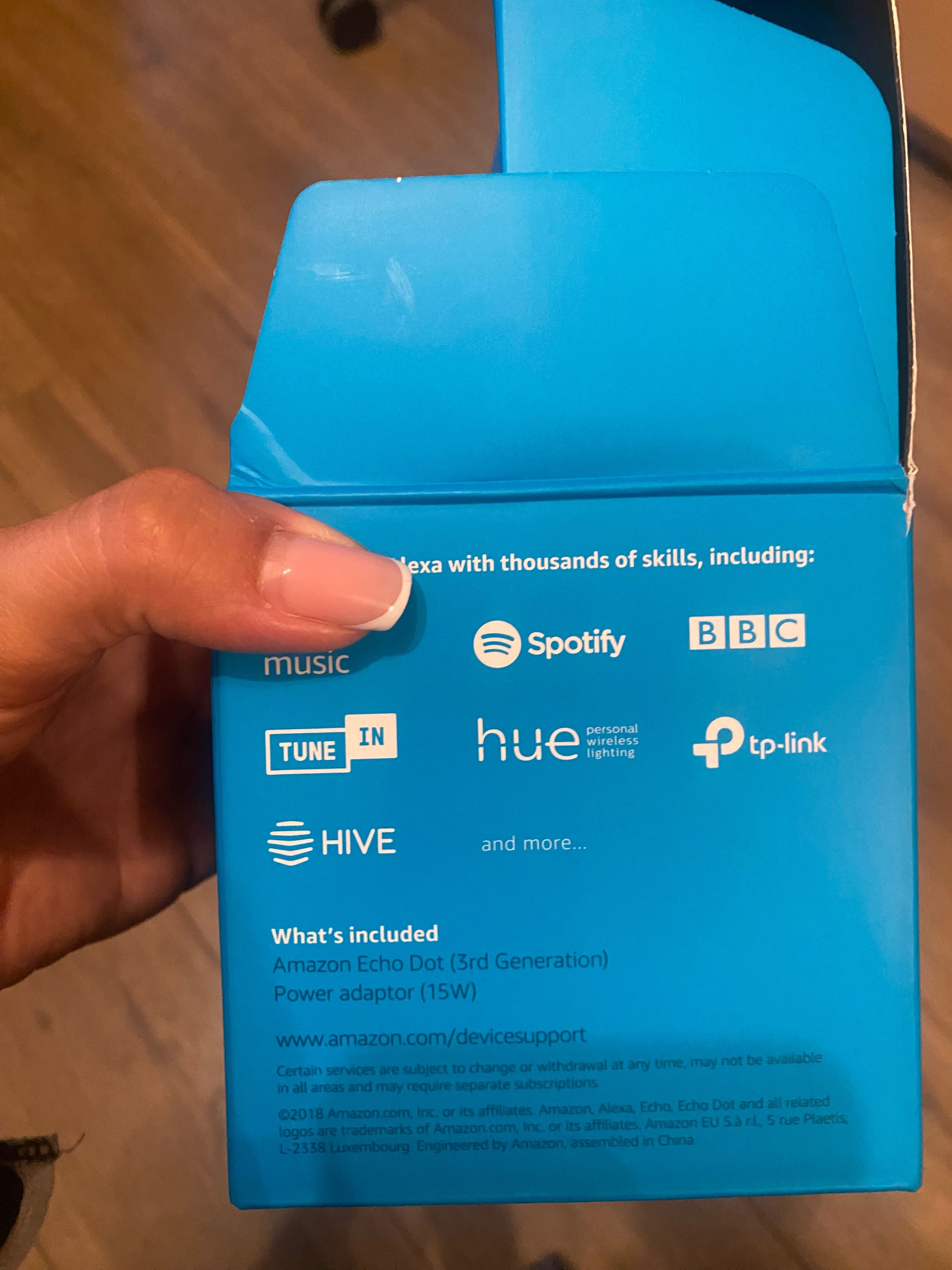Смарт тонколона Amazon Echo Dot Alexa 3rd generation