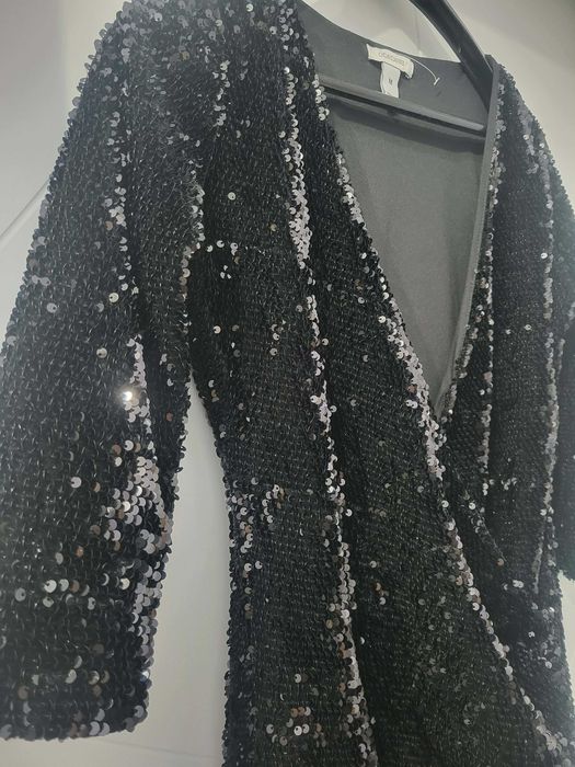 Официална рокля с пайети (нова)