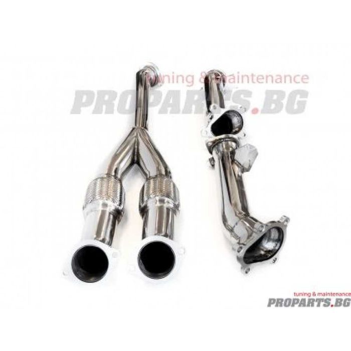 Downpipe и Y-пайп за Nissan GT-R R35 даунпайп