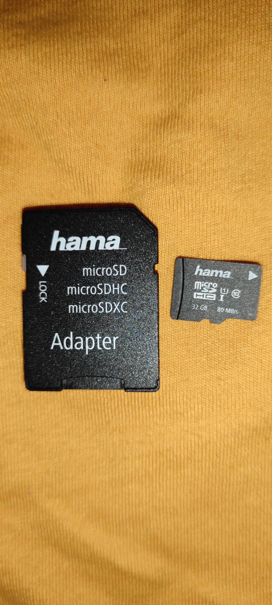 Card SD , micro SDHC cu adaptor