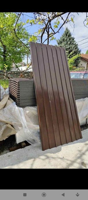 Tabla cutata pentru acoperiș și gard