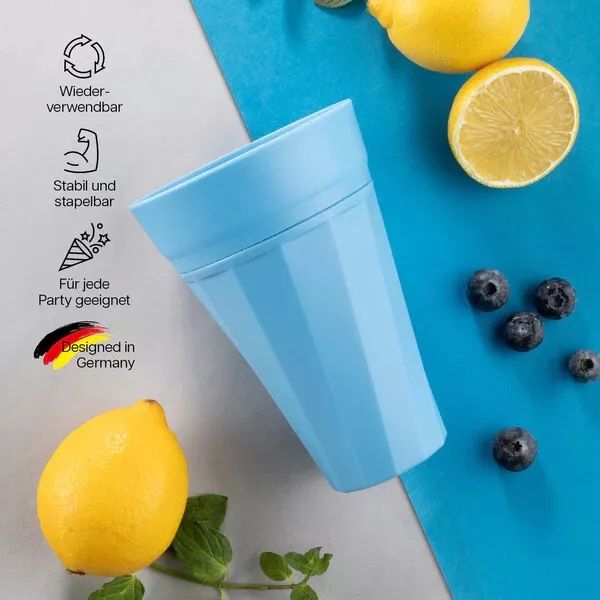 Set 3 pahare cu autoracire reutilizabile FRATS - SIGILAT