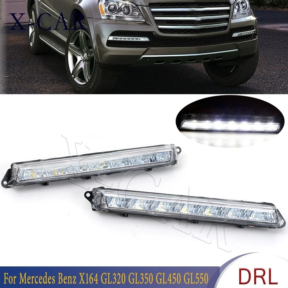 Халогени LED лед дневни светлини Mercedes, радиатори за коли от USA