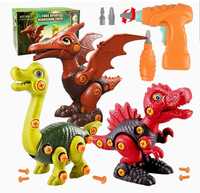 Kомплект от 3 играчки за разглобяване на динозаври