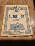 Catalog școlar din 1939