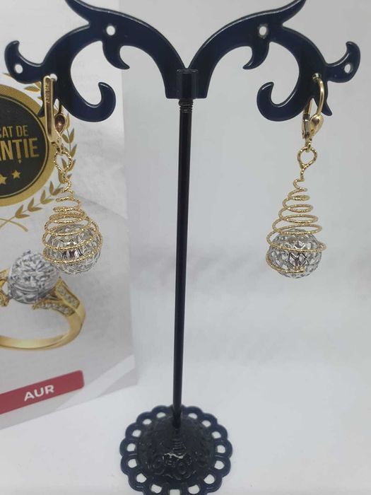 Cercei aur 14K 4.60gr (Ag1 Alexandru b50116)