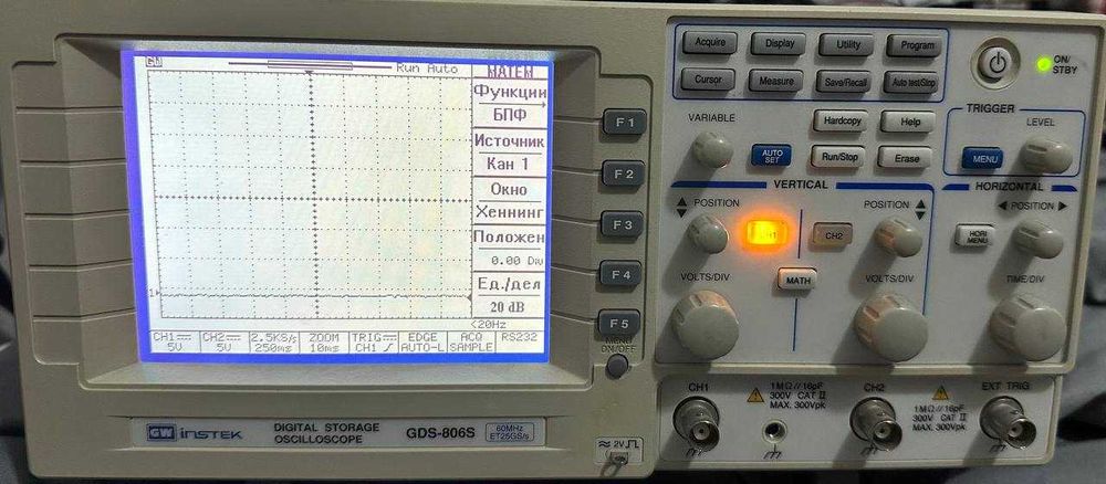 Осциллограф цифровой GDS-806S