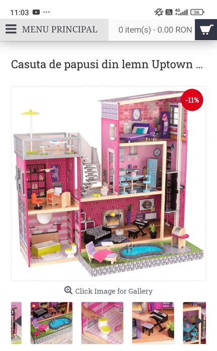 Vand casuta papusi kids kraft