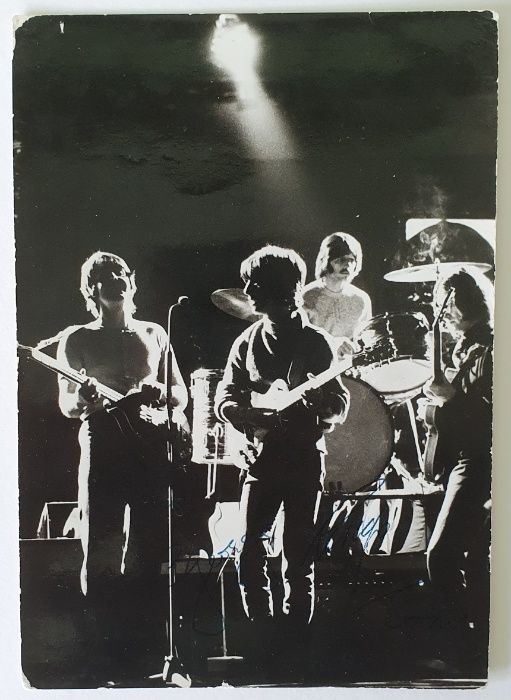 Fotografie autografe trupa BEATLES - Anul 1975