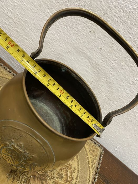 Месингова кашпа 1900 те колекционерска хералдическа украса