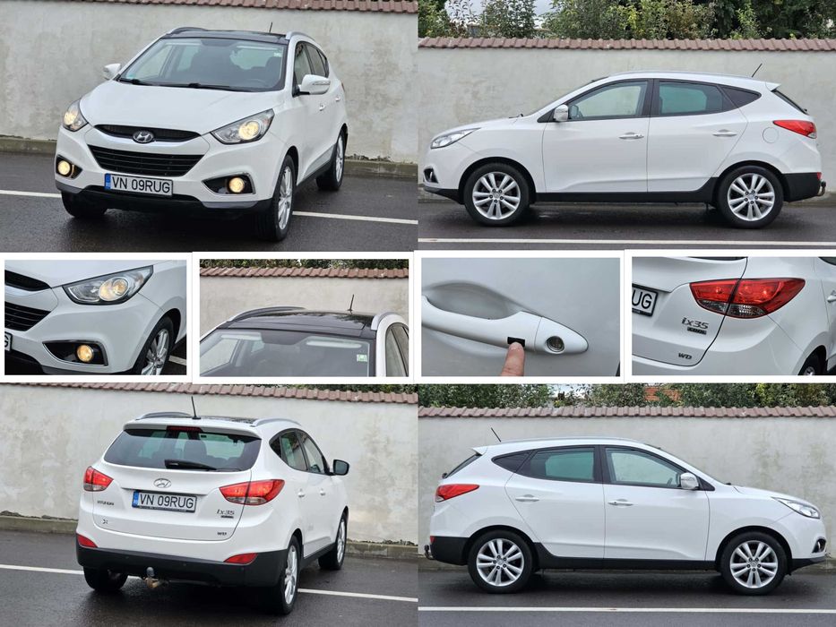 Hyundai IX35 2012 2.0crdi 136cp 4x4 Euro5 / PANO Keyless NAVI Piele