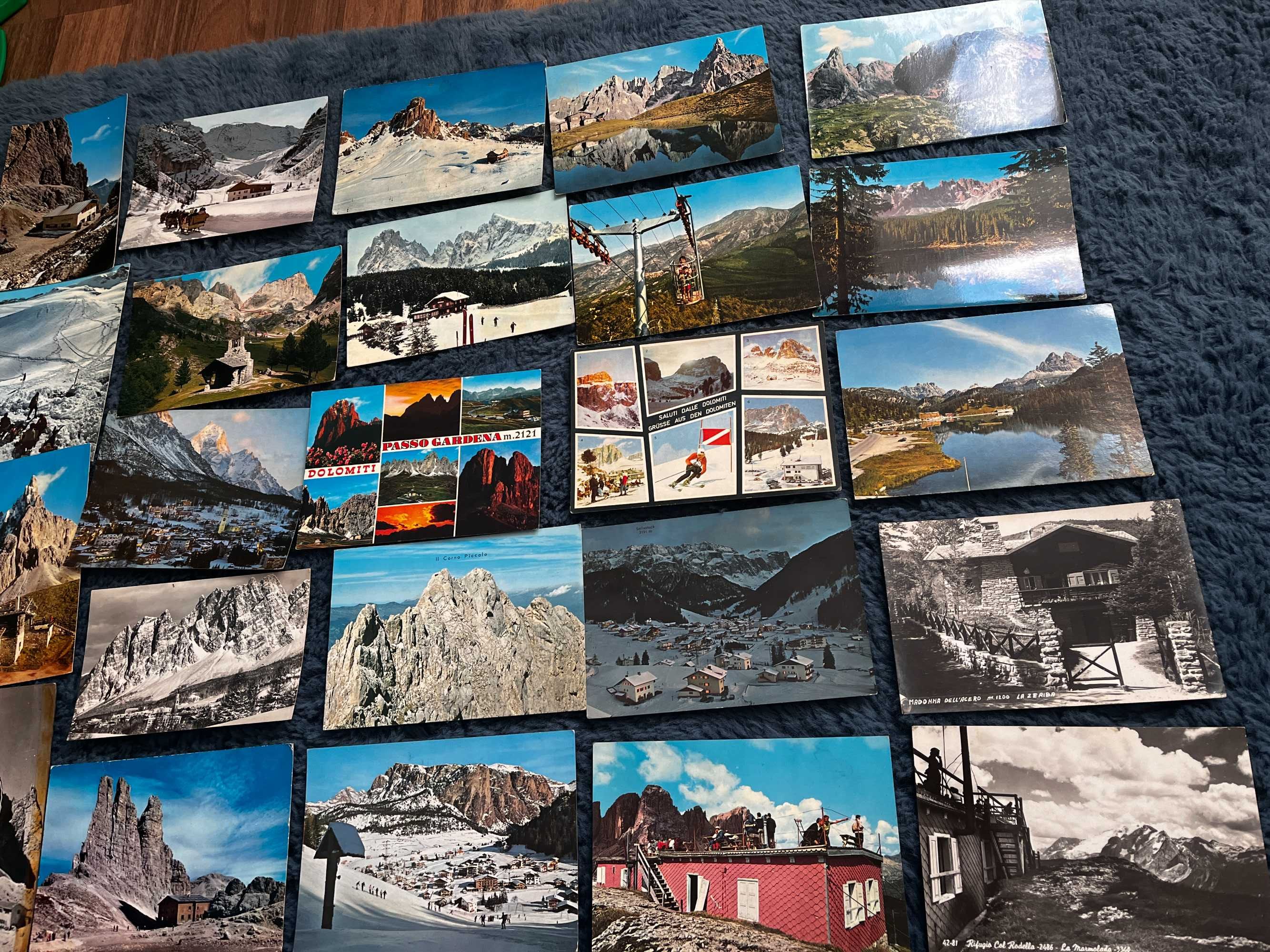 Lot 50 CP carti postale Muntii Alpi, Domoloiti– 70 lei