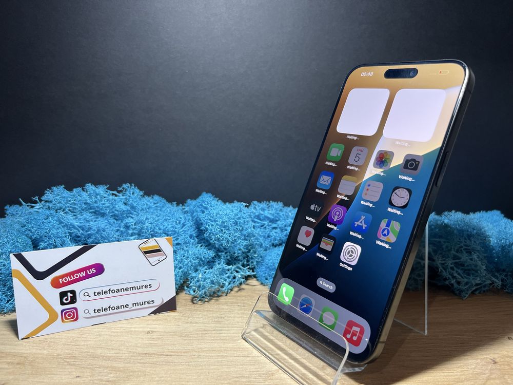 Iphone 15 Pro Max 256Gb Negru 24 luni garantie Telefoane Mures