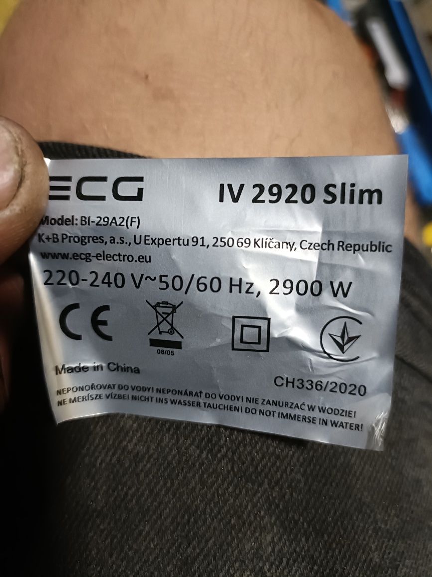 Panou sticla plita pe inducție ECG