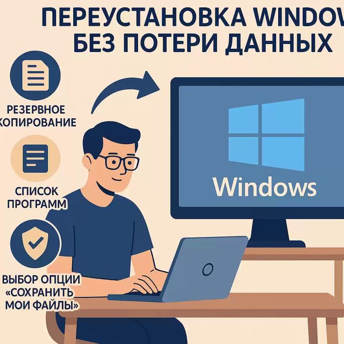Установка Переустановка Виндоус Windows выезд Шымкент