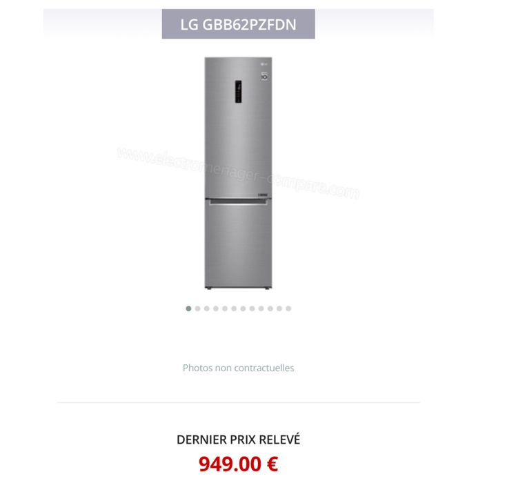 Combina frigorifica LG GBB62PZFDN