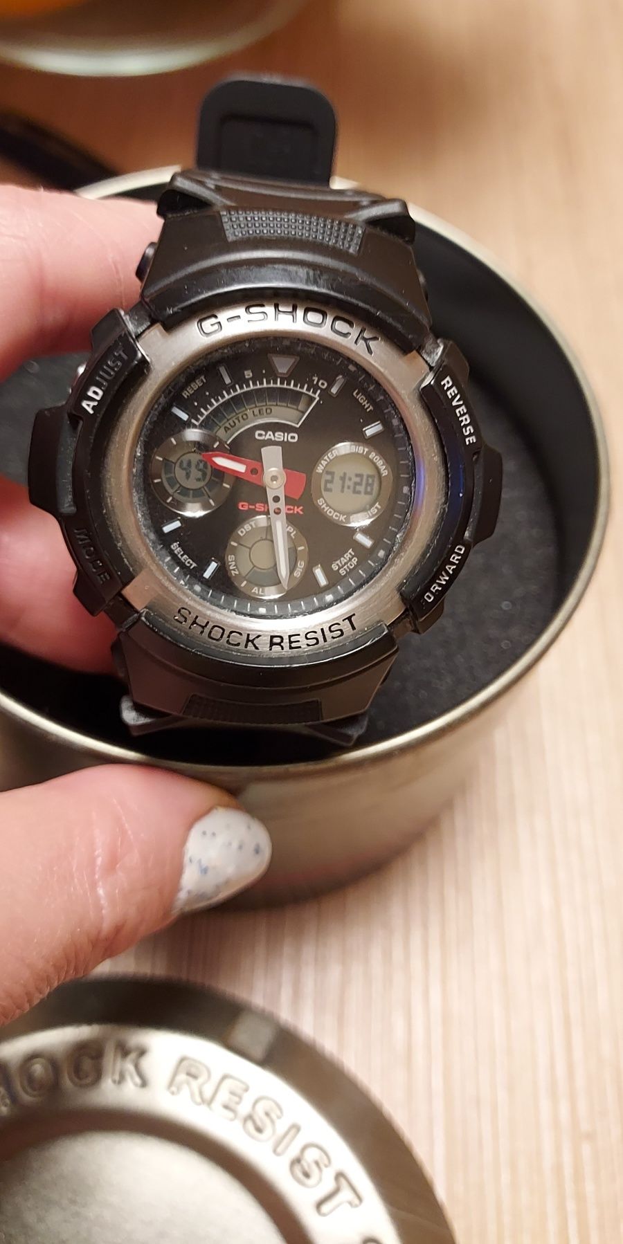 Часовник CASIO G-SHOCK AW-590-1AER