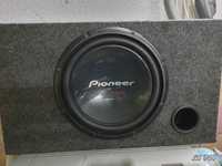 Продам сабвуфер Pioneer 12 дюймов в коробе с фазоинвертором
