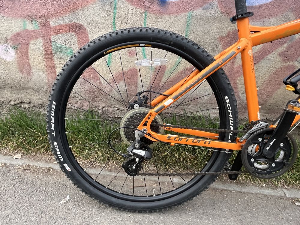 Bicicleta MTB Carrerra Vengeance Orange 24 viteze