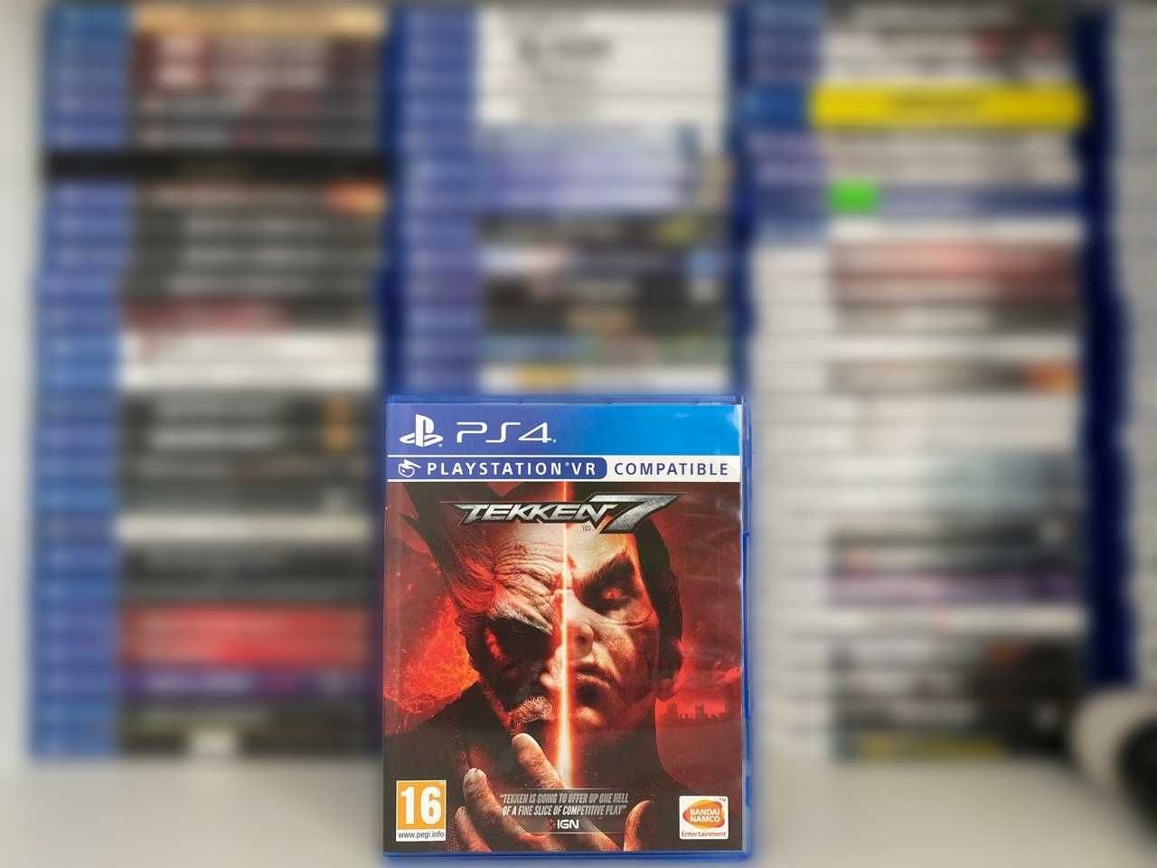 Лицензия Tekken 7 PS4/PS5 Большой Выбор Дисков