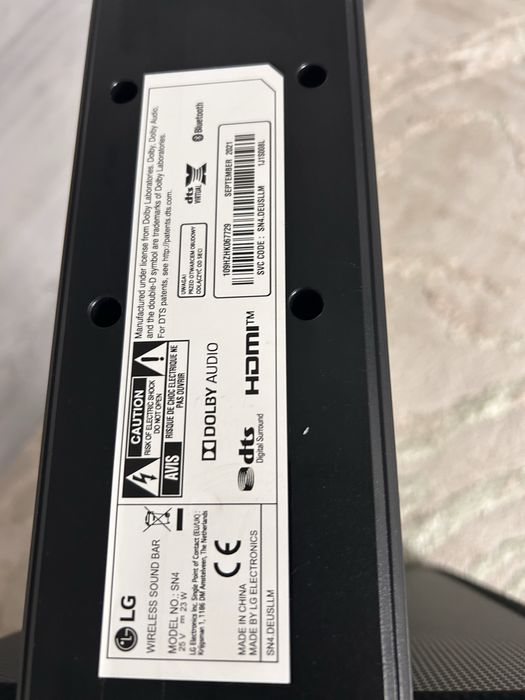 Soundbar LG impecabil