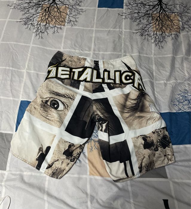 Pantaloni scurti metallica limited edition