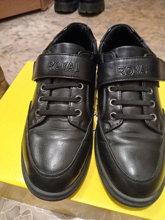 Туфли в школу кожа натурал