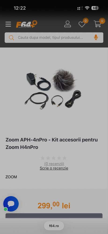 Recorder audio Zoom H4n Pro negru + kit accesorii APH-4N Pro