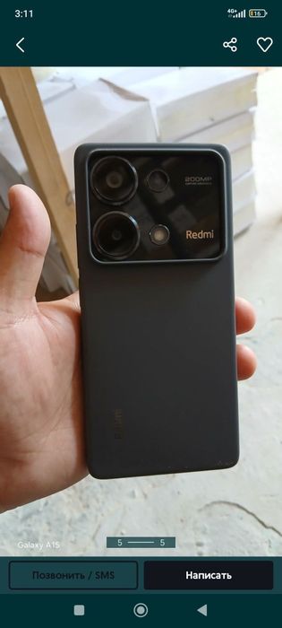 Redmi not 13 pro 512.12 kar dak zaryadchik bor