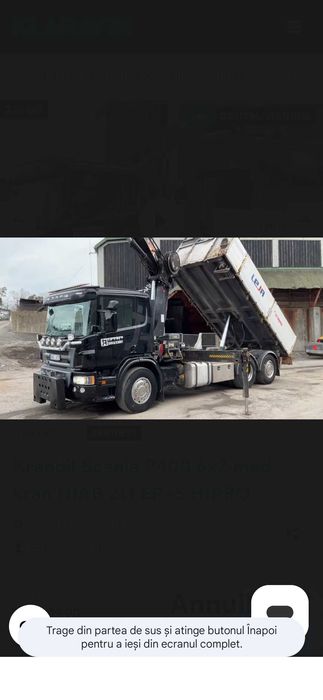 Servicii transport cu Camion AutoMacara