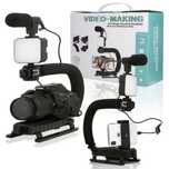 Suport Telefon si Camera, de Facut video, vlogging cu Microfon