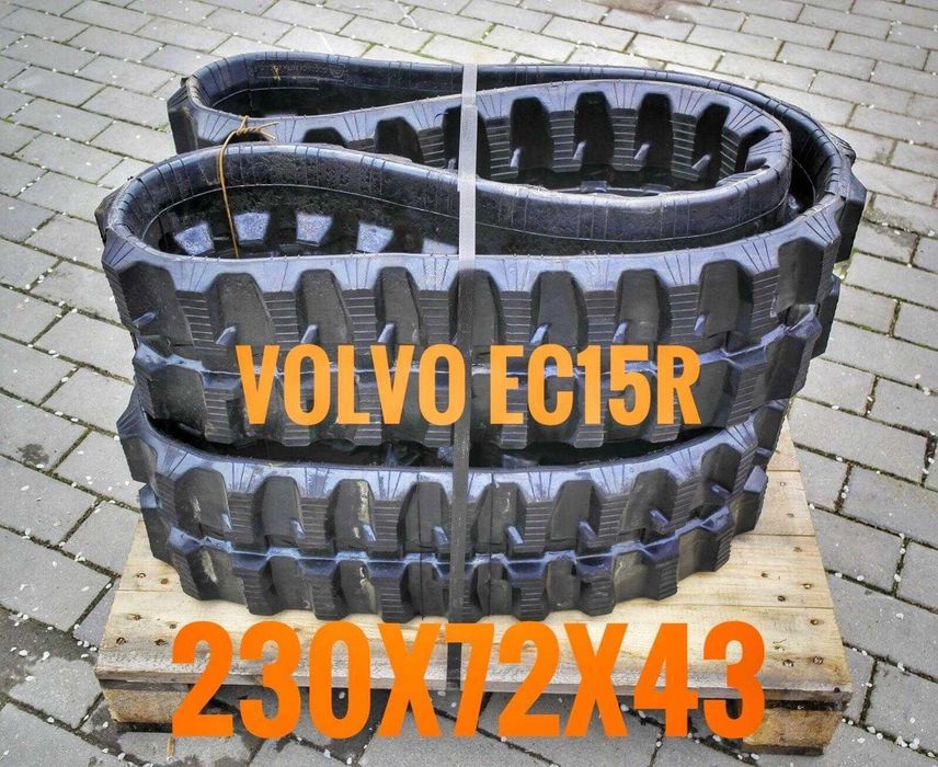 Senila de cauciuc Volvo EC15 - piese de schimb Volvo