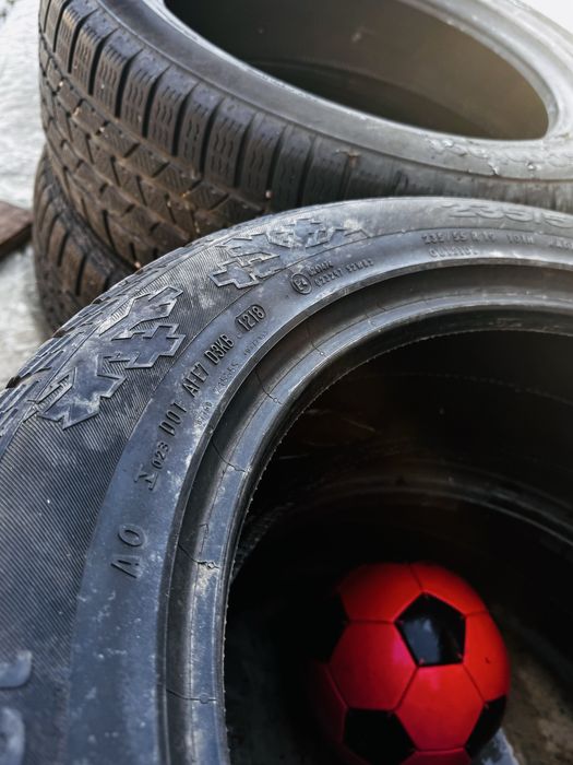 Set 4 anvelope 235/55R19 IARNĂ CONTINENTAL Cross Contact,profil bun