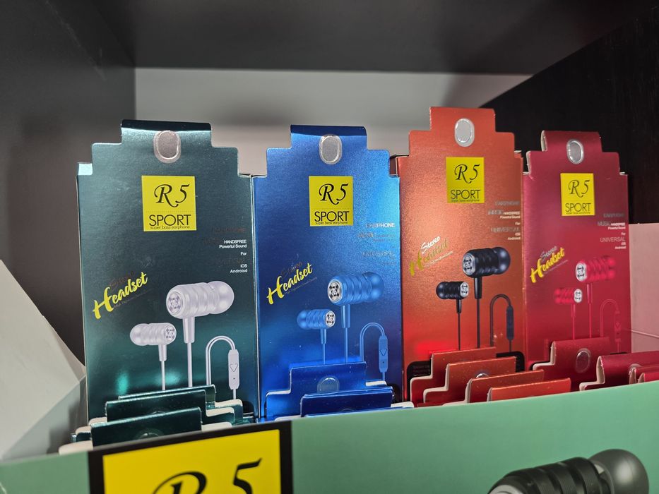 Căști R5 sport super bass