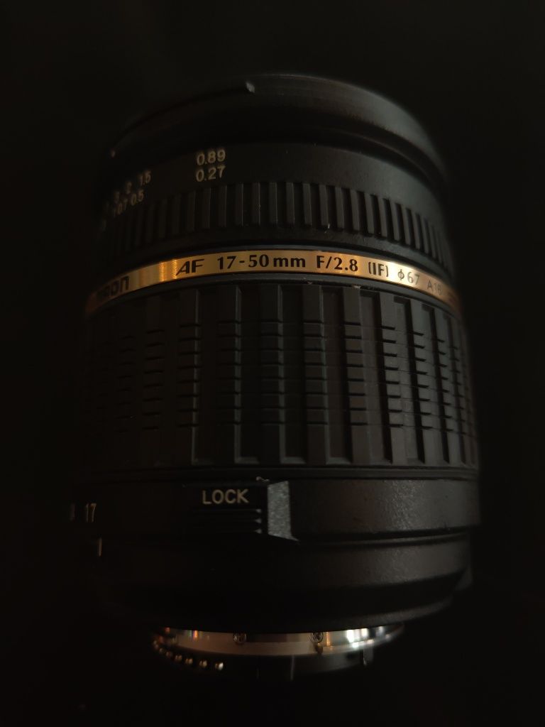 Obiectiv Tamron 17-50 F2.8 pentru Nikon impecabil din toate punctele d