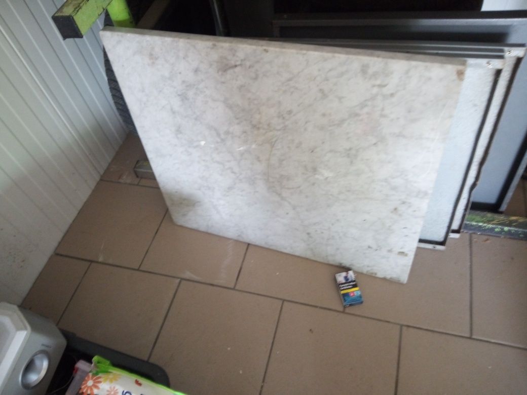 Placă Marmură  78cm 71 cm  3 cm grosime blat masă sau alte p