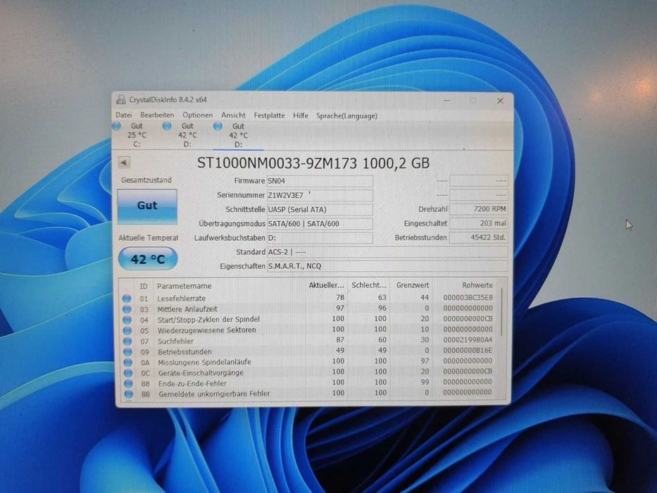 Хард диск HDD Seagate 1TB 7200RPM 128Bit