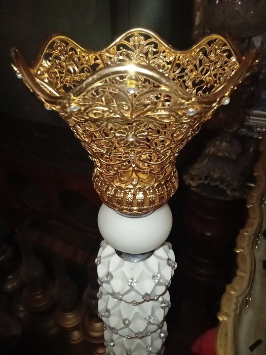 Гламурный напольный подсвечник