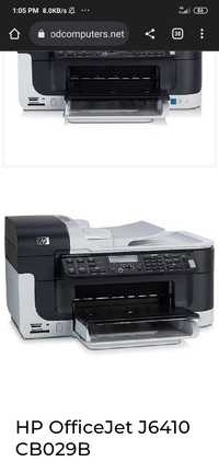 Imprimantă/Scaner colorat HP Officejet J6400 All-in-One Printer Series