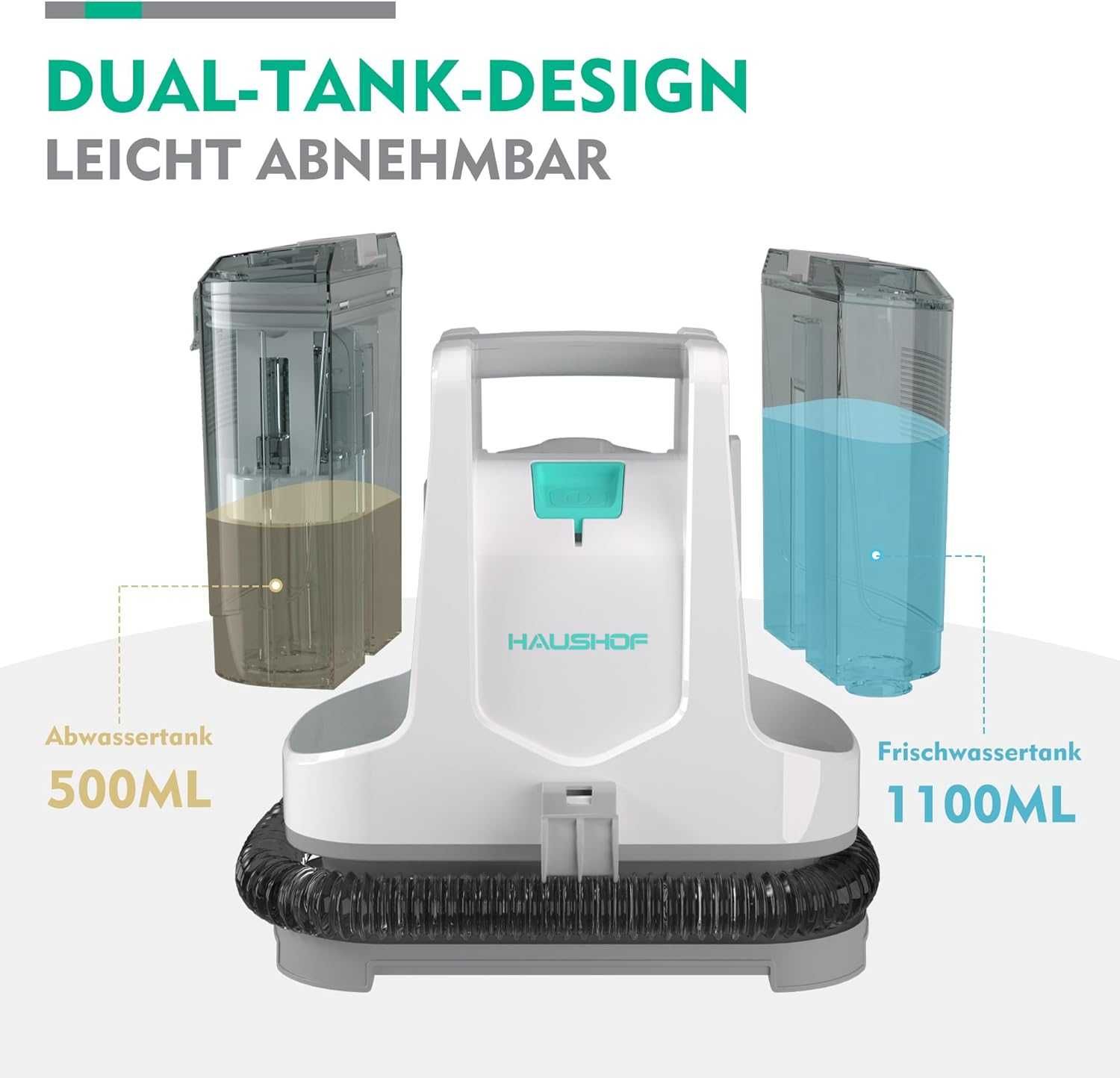 Прахосмукачка за пране HAUSHOF Wash Vacuum Cleaner,Гаранция